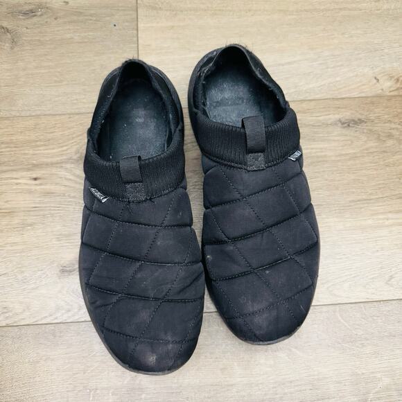 Kubua Black Puffer Slip On Indoor Outdoor Slippers Men’s Size 10 - Picture 10 of 12